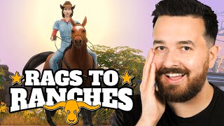 I have 0 to build a ranch Rags to Ranches Part 1 [upl. by Leuname]