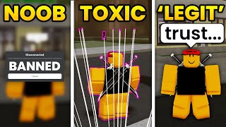 5 Different Types of Roblox Exploit Cheaters [upl. by Annaujat]