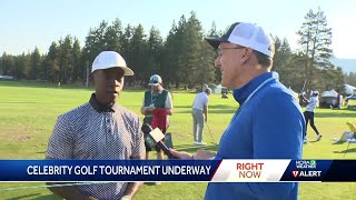 Don Cheadle speaks out about his golf game at celebrity Tahoe tournament [upl. by Dloniger754]