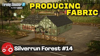 Building A Spinnery amp Buying New Land Silverrun Forest Farming Simulator 22 Lets Play Episode 14 [upl. by Nnylrats605]