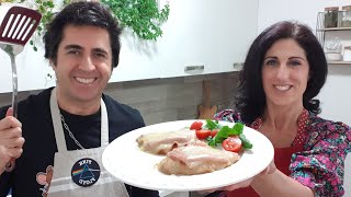 Scaloppine alla valdostana  Ricetta [upl. by Enelhtac]