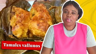 TAMALES COLOMBIANOS 🇨🇴  Cómo Hacer Tamales Vallunos Paso a Paso  Cocinando con Erica [upl. by Ecerahs]