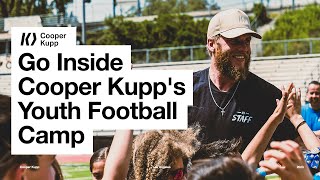 Cooper Kupp Takes You BTS as he Hosts Football Camp [upl. by Inahpets]