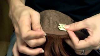 How to Sew Clips into Your Wig and Secure Your Wig [upl. by Ekul376]