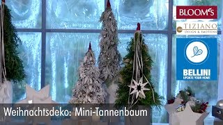 MiniTannenbaum  Weihnachtsdeko  christmas decoration  BLOOM’s Floristik [upl. by Pitchford]