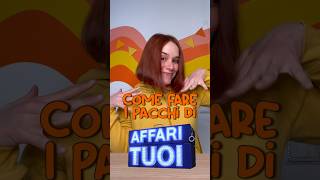 Come fare il gioco di Affari Tuoi fatto in casa tutorial [upl. by Drofhsa]