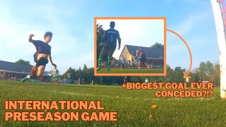 Huge bicycle kick goal at preseason international game Csilizradvany Slovakia  Felpec GK GoPro [upl. by Persian419]