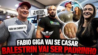 FABIO GIGA VAI SE CASAR  BALESTRIN VAI SER O PADRINHO [upl. by Nylkoorb841]