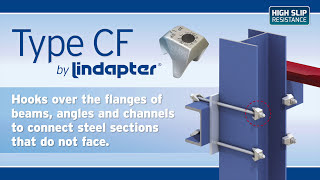 CE Approved Type CF Clamp by Lindapter [upl. by Dlnaod]