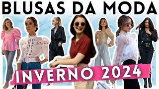 🔴Essas BLUSAS estão na MODA E VÃO BOMBAR NO INVERNO 2024  Maga Moda [upl. by Ardnuhsor]