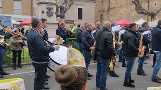 Marcia Vita Gaia 1° rit Associazione musicale Fiati di Sezze sagra del carciofo Sezze 16042023 [upl. by Arihaj]