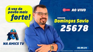 live Vereador Domingos Sávio  02092024 [upl. by Wincer]