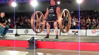 Derek Poundstone Fortissimus 2009 Deadlift [upl. by Yesdnyl]