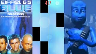 Eiffel 65  Blue Da Ba Dee  PIANO TILES 2 [upl. by Nelo]