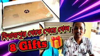 দিনাজপুর থেকে পেয়ে গেল 8 GIFTS 🎁😱 [upl. by Jorgan925]