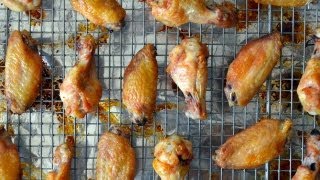 Crispy Baked Chicken Wings  A Healthier Take on Chicken Wings [upl. by Nyrat]