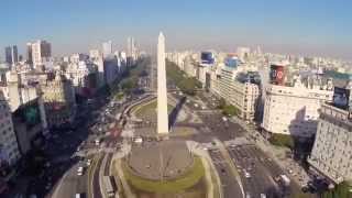 Buenos Aires from the sky spectacular drone images [upl. by Novyat]