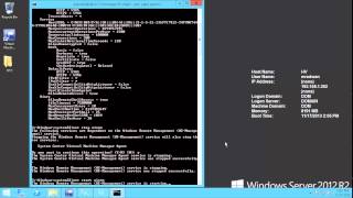 11 Note 1 Stopping and Starting WinRM with SCVMM [upl. by Markland688]