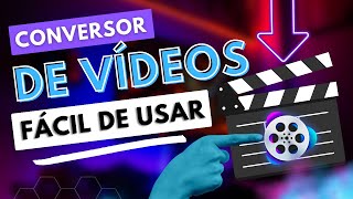 JEITO FÁCIL DE CONVERTER VÍDEOS PARA QUALQUER FORMATO CONVERSOR DE VÍDEO GRÁTIS [upl. by Nitsrik653]