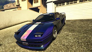 Grotti Cheetah Classic Customization GTA Online Ferrari Testarossa [upl. by Tdnarb929]