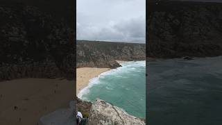 Don’t miss this place in UK 💥❤️ Porthcurno Beach Cornwall 🏖️ 💥🥳Postcode  TR19 6JX [upl. by Philps]