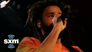 J Cole — 95 South  LIVE Performance  Small Stage Series  SiriusXM [upl. by Darken]