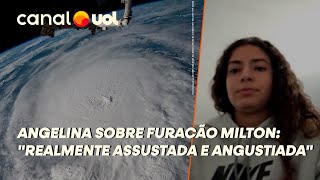 ANGELINA DO ORLANDO PRIDE RELATA SAGA E ANGÚSTIA DE JOGADORAS BRASILEIRAS COM FURACÃO MILTON [upl. by Lynd]