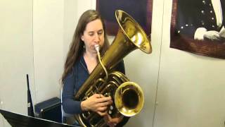 Carnival of Venice  Intro and Theme  Double Bell Euphonium [upl. by Nemhauser]