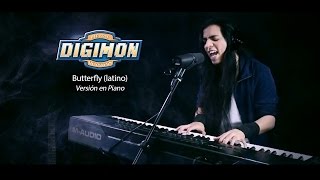 Digimon Adventure  Butterfly latino  Versión Acústica  Piano y Voz Paulo Cuevas [upl. by Dupaix]