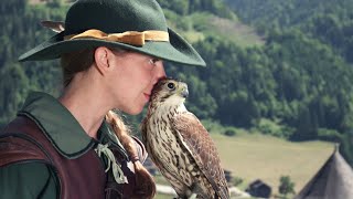 Faszination Greifvogel  Ein Blick hinter die Kulissen der Falknerei auf der Burg Hohenwerfen [upl. by How]