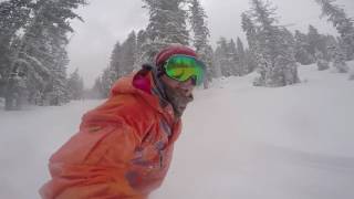 Boreal Mountain Resort 201516 Powder Recap [upl. by Ativoj]