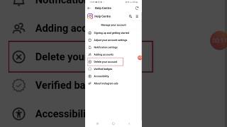 How To Delete Instagram Account Permanently  Delete Instagram  Instagram Account Delete Kaise Kare [upl. by Penthea]