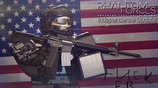 Having Fun In Phantom Forces Ft  Linoria [upl. by Ruhnke]