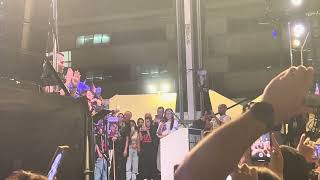 Eden Golan  October Rain  speech  Tel Aviv Hostage Rally 18524 Song start  257 [upl. by Fernande]