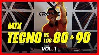 ✅ MIX TECHNO DE LOS 80 Y 90 CLÁSICOS DE ORO  DJ RITMO [upl. by Nabru]