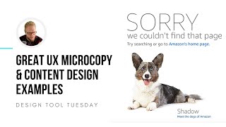 Great UX Microcopy amp Content Design Examples  Design Tool Tuesday Ep46 [upl. by Ynohta]