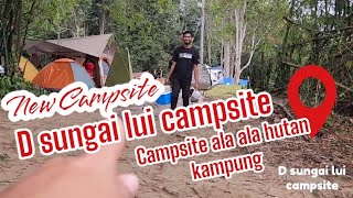 d sungai lui campsite baru ala ala hutan kampung [upl. by Tnomad]