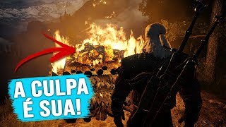 AS PIORES CONSEQUÊNCIAS DE THE WITCHER 3 [upl. by Mini629]