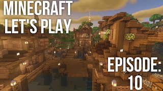 Lets Play Episode 10 The Fishing Village Trading Center [upl. by Stauder219]