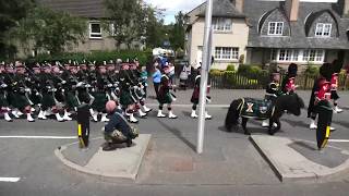 The Linlithgow Marches 2019  The Royal Regiment of Scotland  Part 15 4KUHD [upl. by Cherey]