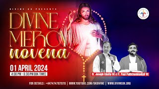 LIVE Divine Mercy Novena 1 April 2024 Divine UK [upl. by Meldoh]