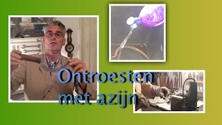 Ontroesten met azijn [upl. by Firehs752]