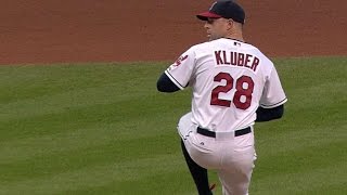 Kluber strikes out 18 Cardinals [upl. by Pasia]