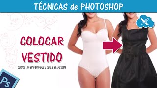 Como colocar ropa  Photoshop Tutorial Español [upl. by Aibsel965]