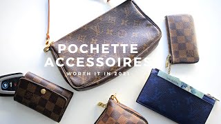 LOUIS VUITTON POCHETTE ACCESSOIRES  WORTH IT [upl. by Egwan866]