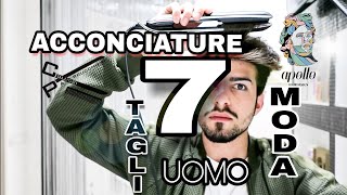 7 ACCONCIATURE CAPELLI UOMO 2019 [upl. by Phenice]