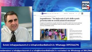 LEGAMBIENTE 1 SCUOLA SU 2 NON HA CERTIFICAZIONI DI SICUREZZA MA E SOLO QUESTIONE DI BUROCRAZIA [upl. by Mutat]