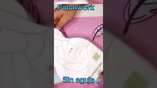 Patchwork sin aguja navidad navidaddiy patchwork manualidades diynavidad [upl. by Gershom220]