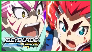 BEYBLADE BURST Surge Episode 14 Dub  Lane vs Aiger [upl. by Beret]