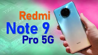 Redmi Note 9 Pro 5G версия Первый взгляд на новый смартфон Xiaomi [upl. by Inalel]